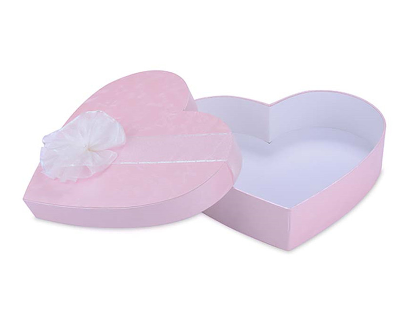 Pink Heart Shape Box