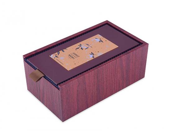 caja de cartón para vino