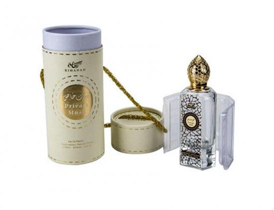 Personalizado Ronda Rígido Botella de Perfume Caja de Embalaje con la Manija - Top&Top