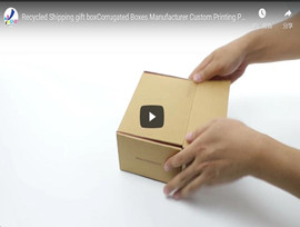 cómo ensamblar cajas de cartón de paquete plano